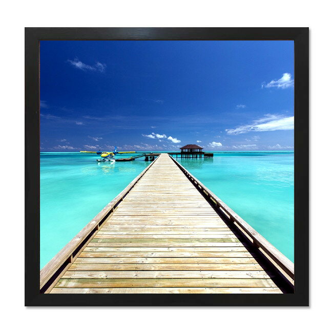 【BLACK FRIDAY限定クーポン】 【楽天ランキング1位獲得】絵画 額入り 40cm おしゃれ 壁掛け 絵 BlueBlue アートフレーム インテリア ...