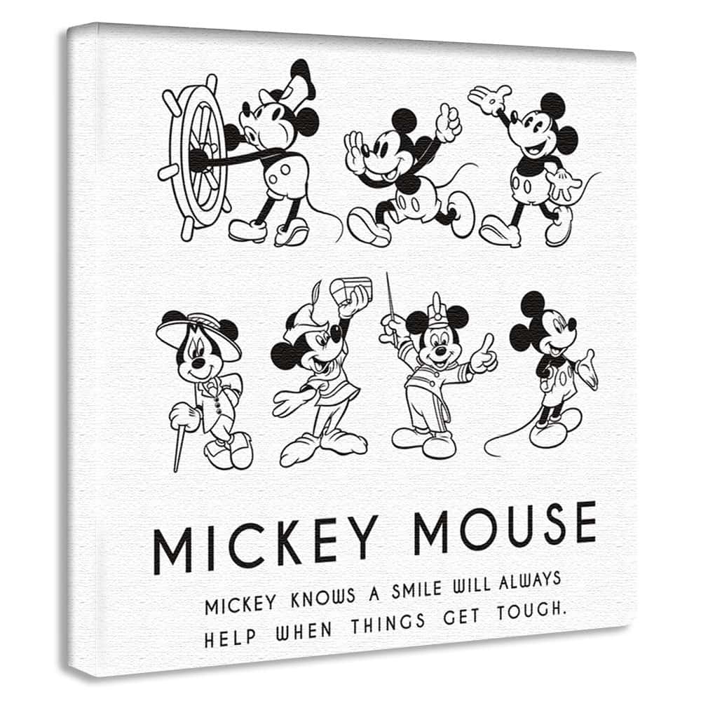 ディズニー アートパネル 壁掛け 絵 インテリア キャンバス ポスター グッズ 玄関 壁飾り ミッキー お土産 プレゼント 絵 Disney お祝い カフェ 飲食店 施設 ショップ 教室 スクール レッスン サロン 歴代ミッキー 集合 レトロ かわいい 子供部屋 キッズスペースのサムネイル