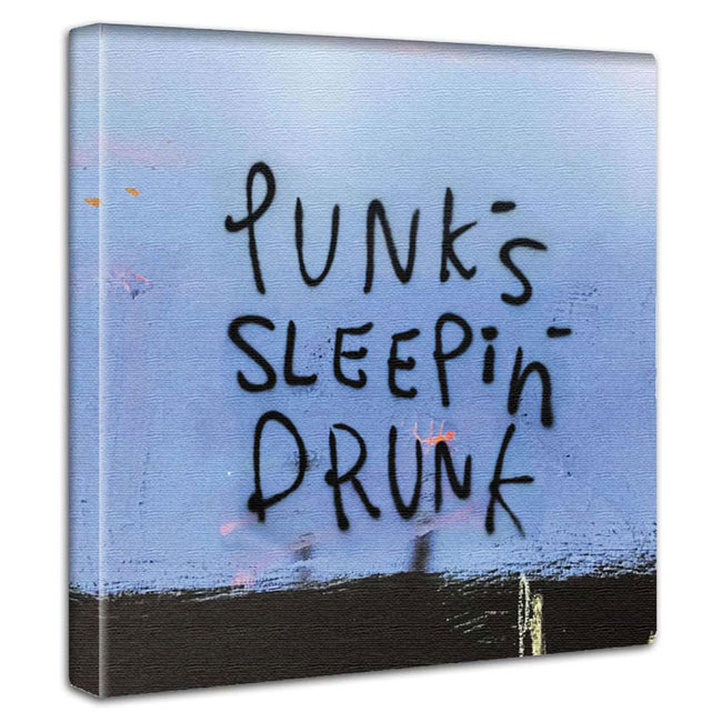 ストリート アートパネル グラフィティ風【サイズ30cmから100cm】デザイン壁掛け インテリア 絵画 バス..