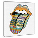 ROLLINGSTONES アートパネル 30cmx30cm 音楽 レジェンド ミュージックインスパイア 壁掛け インテリア カフェ レストラン 飲食店 音楽ス...