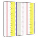 シンプル インテリア 絵画 | 北欧 アートパネル | おしゃれ | 壁掛け | 玄関 リビング | ボーダー 縞 ストライプ イエロー 和モダン 抽象 デザイ...