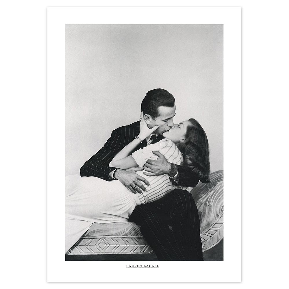 【11/25 限定クーポン】 【楽天ランキング1位獲得】ポスター kiss A2サイズ 42.0cm 59.4cm インテリア モノクロ おしゃれ A2 ハリウ...