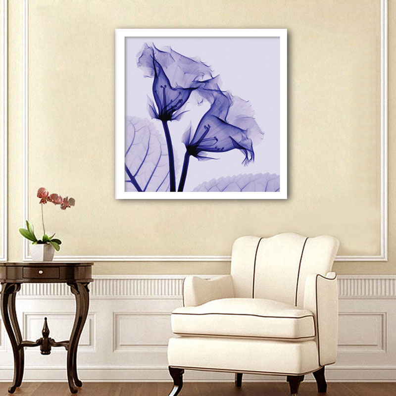 アートパネル 花 北欧 壁掛け 壁飾り モダン Gloxinia グロキシニア 大岩桐草 レントゲンアート 絵画 インテリア おしゃれ シンプル 寝室 リビング オフィス ホテル 玄関 装飾 開店祝い 開業祝い 病院 クリニック サロン t-a-l-10000057 壁掛けアート専門店東京アートラボ サンプル画像3