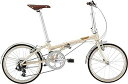 【PR】T46『新車アウトレット』2021 DAHON（ダホン） Boardwalk D7ボードウォーク D7　SILKY　BEIGE 折りたたみ自転車　在庫限り　新品未使用　正規品