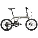 【PR】T39『新車アウトレット』2021 DAHON（ダホン）Horize DISC ホライズ ディスク STEEL GRAY スティールグレー 折りたたみ自転車 在庫限り