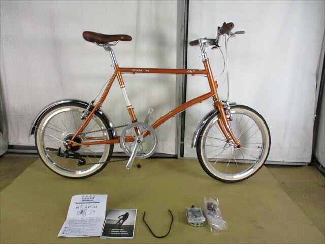 【整備済】『30％OFF』アウトレット　2022 DAHON（ダホン） CALM　DRY　ORANGE　サイズM　 小径自転車..