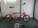 【整備済】『30%OFF』アウトレット 2022 DAHON(ダホン) D-ZERO RED 折りたたみ自転車 在庫限り 新品未使用 正規品