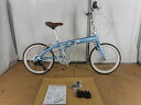 【整備済】1【30%OFF】アウトレット2019Tern(ターン)LINK C8(リンクC8) BLUE/White 折りたたみ自転車 在庫限り