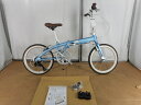 【整備済】2【30%OFF】アウトレット2019Tern(ターン)LINK C8(リンクC8) BLUE/White 折りたたみ自転車 在庫限り
