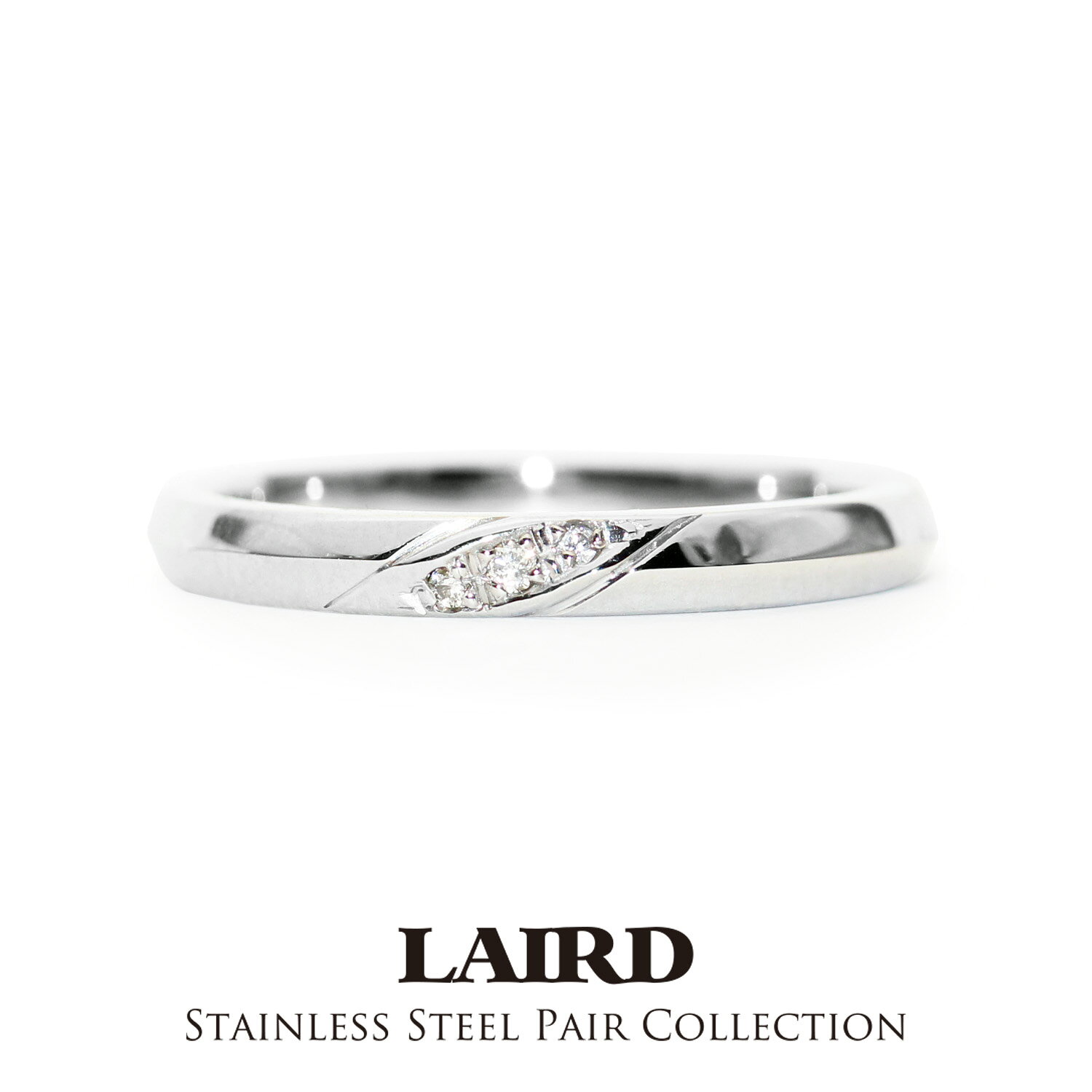 Other - 【P×5倍！】LAIRD レアド ダイヤモンド 指輪 レディース 金属アレルギー対応 ステンレス リング おしゃれ シンプル 結婚記念日 妻 誕生日プレゼント 女性 彼女 母 記念日 ギフト ランキング お祝い【送料無料】