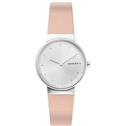 【ポイント5倍!】 SKAGEN スカーゲン【送料無料】【1年保証付】ANITA LILLE シルバー ヌードピンク レザー ウォッチ 腕時計 SKW2753 シンプル フェミニン 【ポイント5倍!】 SKAGEN スカーゲン【送料無料】【1年保証付】ANITA LILLE シルバー ヌードピンク レザー ウォッチ 腕時計 SKW2753 シンプル フェミニン