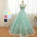 【小物プレゼント】【特別価格】【即納】星型刺繍 カラードレス 演奏会用ドレス 全6色 モーヴピンク/ライトブルー/ライトイエロー/ミントグリーン/ネイビー/ペー...