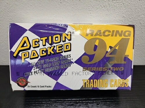 1994 アクションパック シリーズ 2 レーシング ファクトリーシールボックス (24 KT ゴールドリーフカー..