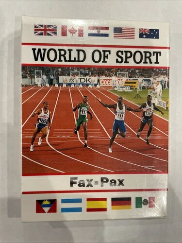 1993 ファックスパックス ワールドオブスポーツ 密封箱 マイケル・ジョーダン、グレツキー、グリフィー..