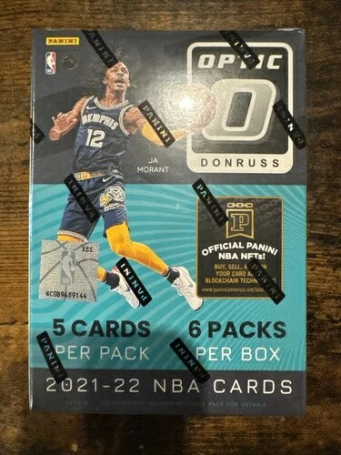 2021-22 パニーニ ドンラス オプティック NBA バスケットボール ブラスターボックス - 新品、未開封(3)