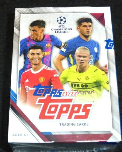 2021-22 Topps UEFAチャンピオンズリーグ サッカー ファクトリーシール ブラスターボックス