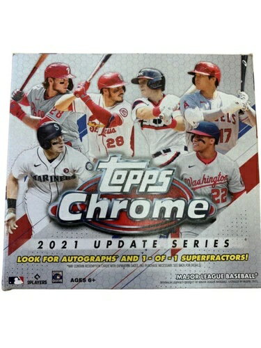 2021 Topps Chrome Update Series メガボックス - 工場未開封