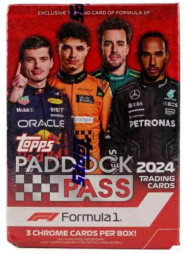 2024 Topps パドックパス F1 フォーミュラ1 レーシング 6パック ブラスターボックス 新品未開封