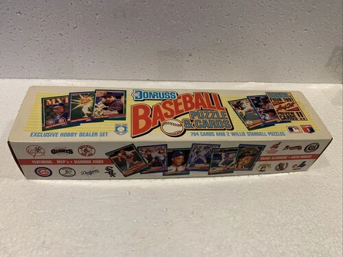 1991年 Donruss 野球インテリアカード 工場未開封 コンプリートセット