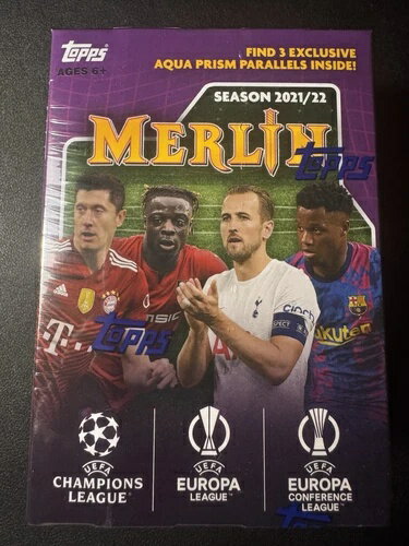 2021-22 Topps UEFAチャンピオンズリーグ マーリンブラスターボックス 新品未開封