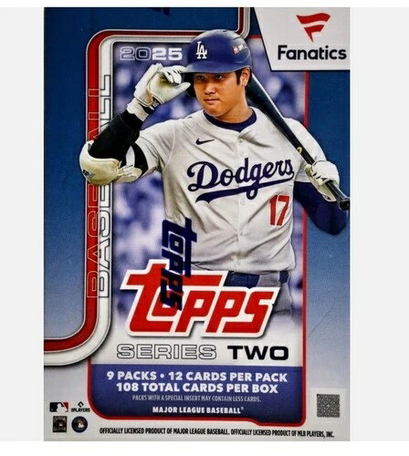 2025 Topps シリーズ2 ファナティクス ブラスターボックス 未開封 MLB 野球(3)