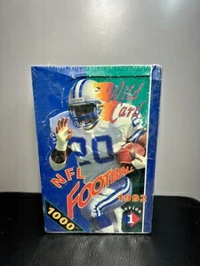 1992年ワイルドカードNFLシリーズ1フットボールホビーボックス36パック工場未開封新品(3)