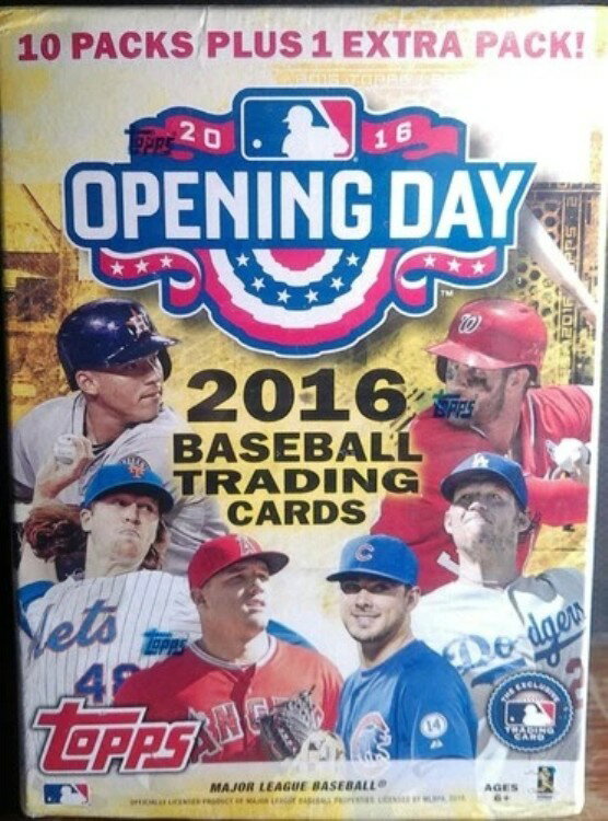 2016 Topps 開幕戦ベースボールブラスターボックス - 未開封(3)