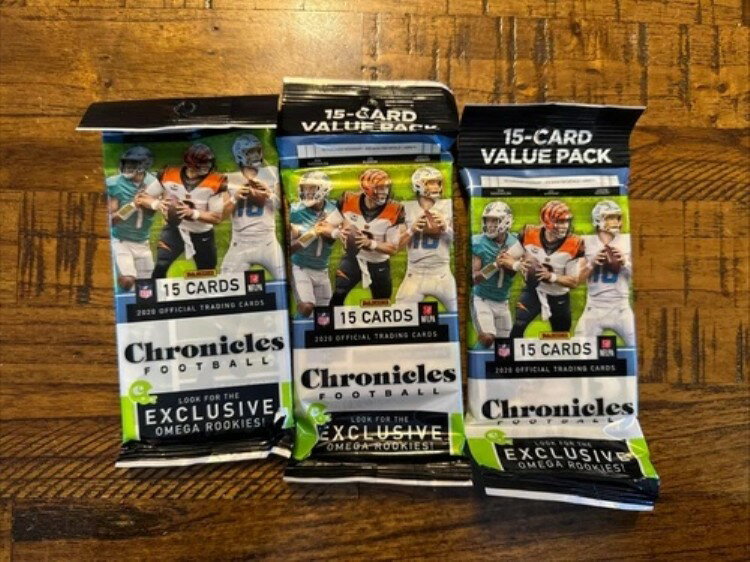 2020年 パニーニ クロニクルズ フットボール NFL チェロパック 3個セット 工場未開封(3)