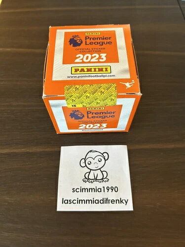 箱入り密封50袋入りサシェアルバム パニーニ カルチャトーリ プレミアリーグ 2022 2023-