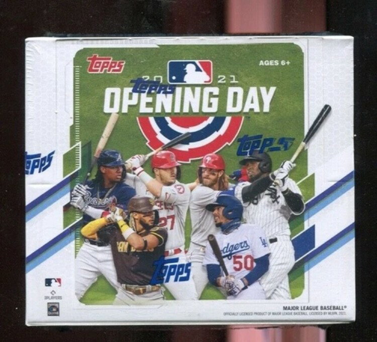 2021 Topps 開幕戦 ベースボール シールドボックス 24パック オート/レリック(3)