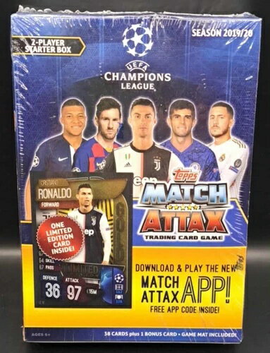 2019/20 Topps Match Attax UEFAチャンピオンズリーグ スターターボックス 未開封 ライセンス品(3)