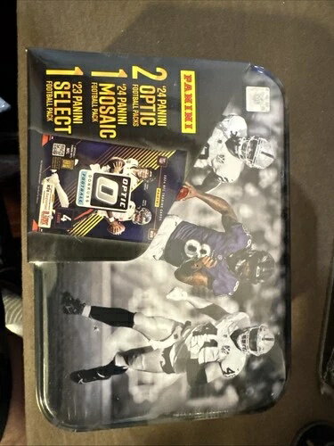 楽天トレーディングカード　ラフテル2024年 パニーニ ドンラス オプティック フットボール ラマー・ジャクソン シール付きボックス缶 2024年新商品