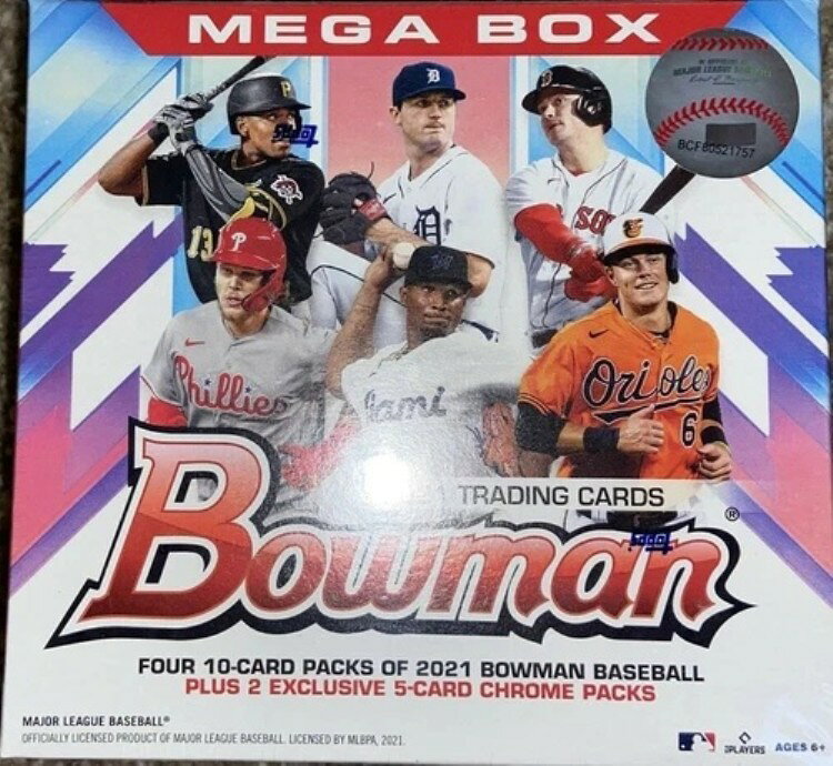 2021 Topps BOWMAN 野球メガボックス 工場未開封 迅速発送(3)
