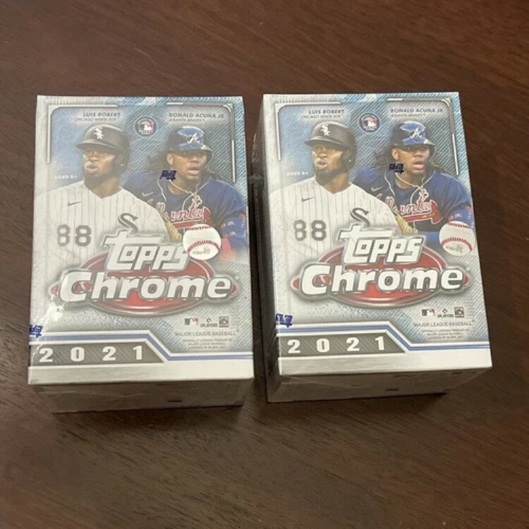 2021 Topps クローム MLB ベースボール ブラスター ボックス - 新品未開封 2 個セット!!(3)