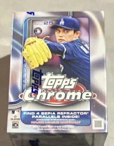 ȥ졼ǥ󥰥ɡեƥ㤨2025 Topps Chrome Baseball ̤ ֥饹ܥå 7ѥå x 2פβǤʤ77,000ߤˤʤޤ