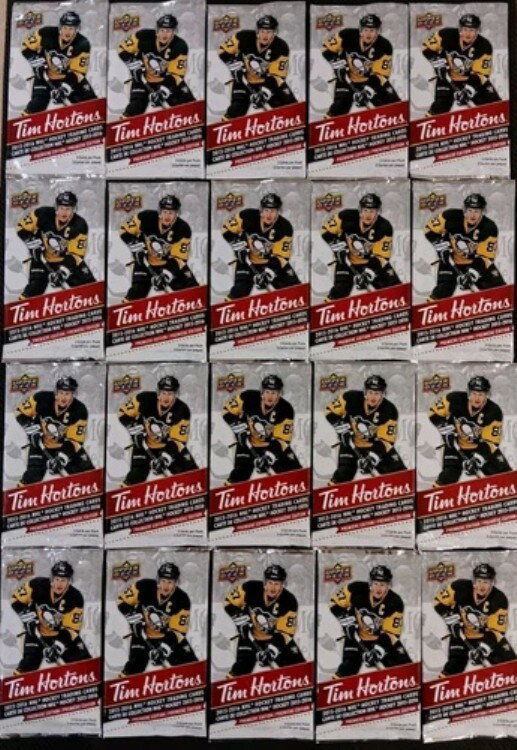 2015-2016 アッパーデッキ ティムホートンズ ホッケーカード (20) 未開封パック