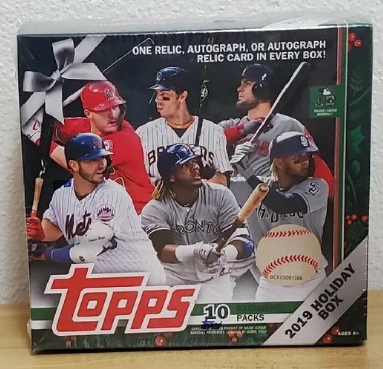2019 トップス ホリデー クリスマス メガ ボックス シールド フェルナンド タティス ウラダミール ゲレロ RC