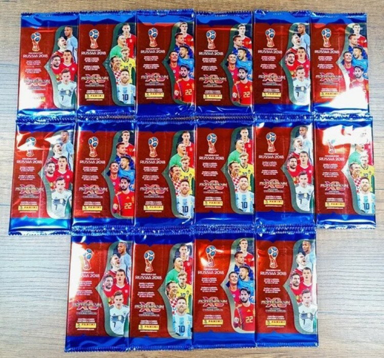 パニーニ アドレナリン XL FIFAワールドカップ ロシア 2018 - ブラジルバージョン - 16パック(3)