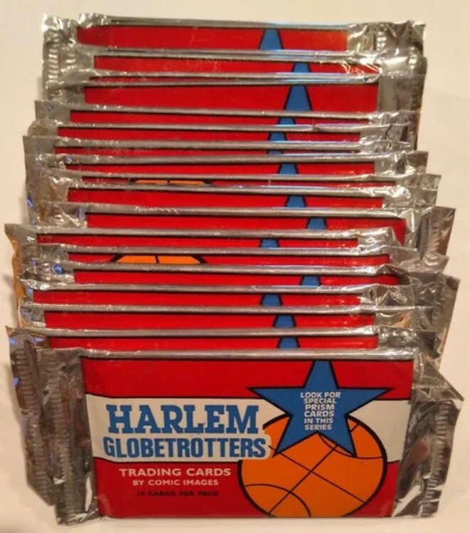 ハーレム・グローブトロッターズ トレーディングカード 21パック（未開封）＋特典コミック画像