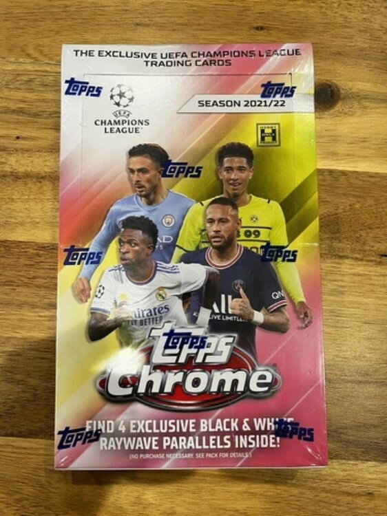 トップス クローム UEFAチャンピオンズリーグ 2021-22 ホビーボックス ライト 未開封
