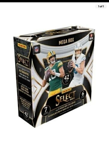 2024 Panini Select NFL シールド メガボックス ブラック & レッド プリズムショック 在庫あり??????(3)