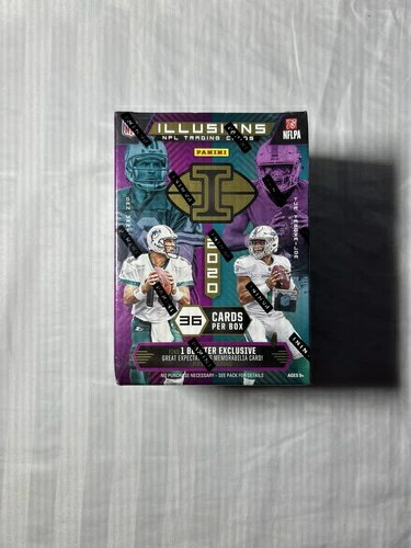 2020年 パニーニ イリュージョンズ フットボール ブラスター ボックス 未開封 ジェイレン・ハーツ、ジョー・バロウ-RC