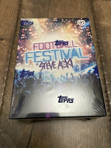 2021-22 Topps Football Festival by Steve Aoki UEFAチャンピオンズリーグ シールドボックス