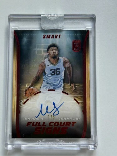 2024 Topps 3 マーカス・スマート フルコートサイン オート /5 工場未開封