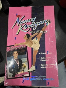 ナンシー・ケリガン Topps ファクトリーシールボックス。公式認定コレクターズシリーズ