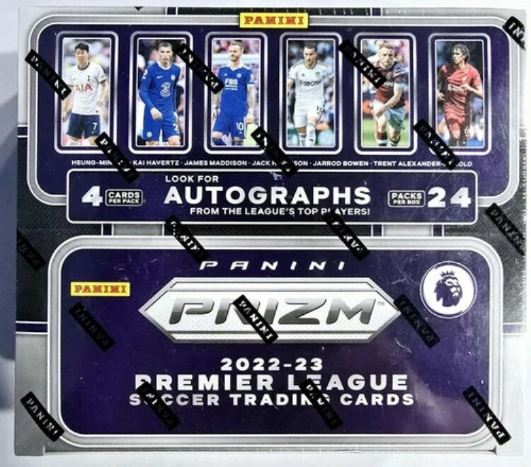 2022-2023 パニーニ プリズム サッカー プレミアリーグ EPL リテールボックス 24パック 未開封