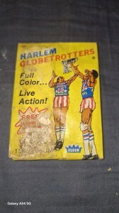 1971年 Fleer ハーレム・グローブトロッターズ バスケットボール ワックスパック 未開封