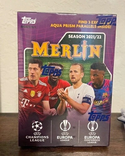 2021-22 Topps UEFAチャンピオンズリーグ マーリンブラスターボックス 新品未開封