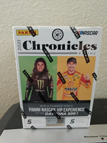 2021 パニーニ クロニクルズ NASCAR レーシング ブラスターボックス - 新品未開封