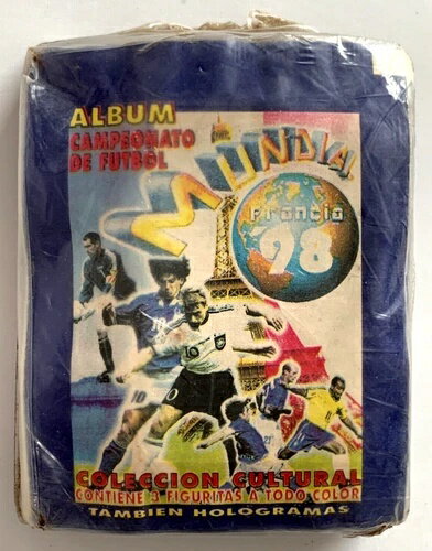 1998 ナバレテワールドカップ フランス 98 - ボックス (25 個入り) クロモ ジダン ロ ...